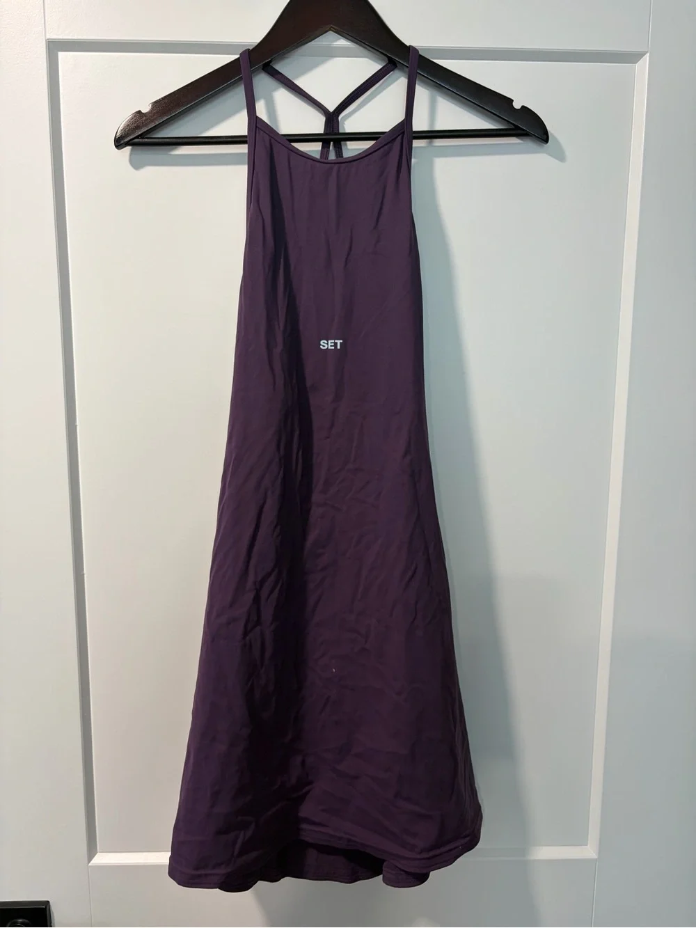 SET Active Black Backless Athletic Tennis Dress - Picture 2 of 5
